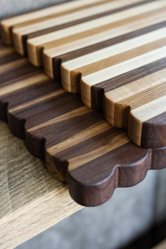 Dallas Heirloom Cutting Board — Striped Edge Grain