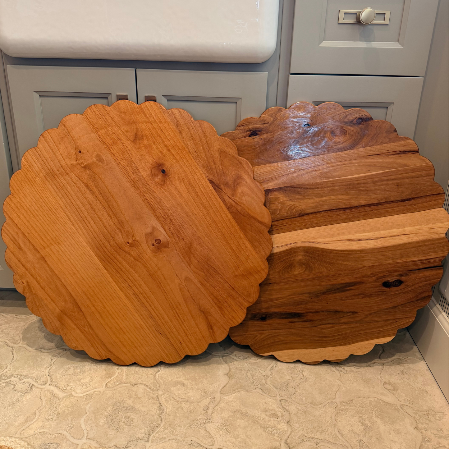 Dax Round Heirloom Serving Board — 24"