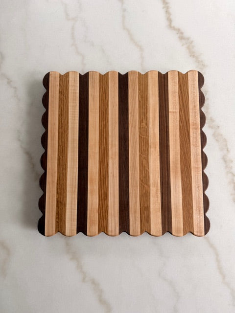 Dallas Heirloom Cutting Board — Striped Edge Grain