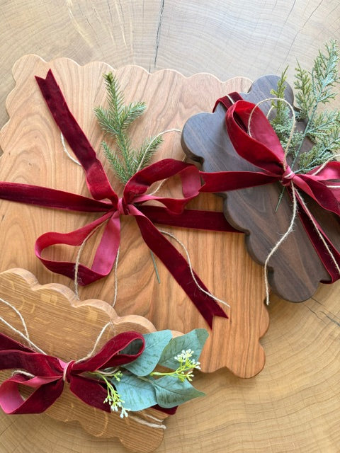 Wood Butter Board 10" — The Beckett | Small Serving & Charcuterie Board