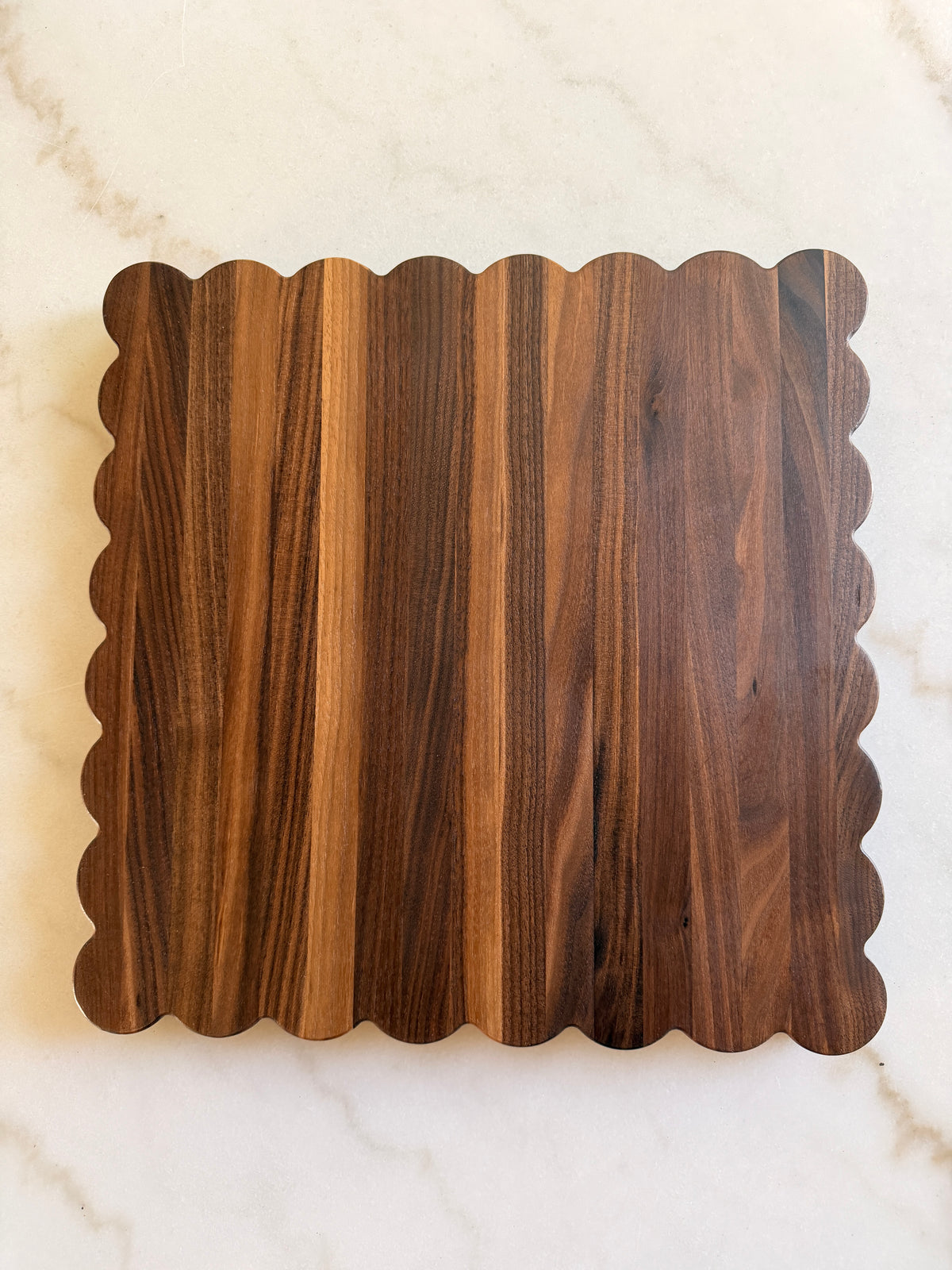 Walnut Cutting Board 15" — The Duke | 1.25" Thick Edge Grain Butcher Block